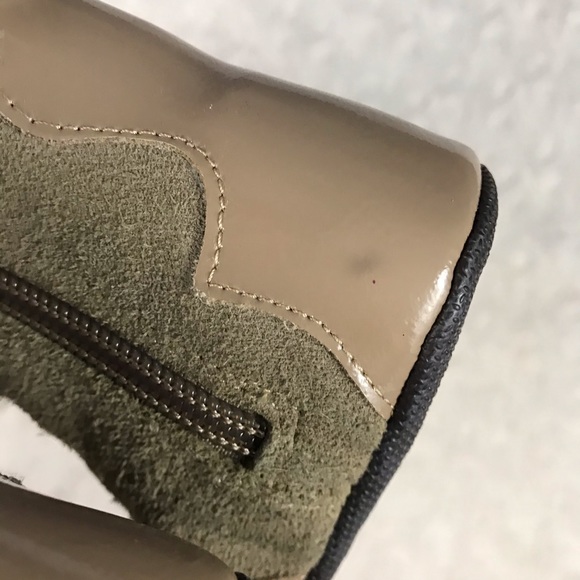 Robeez Baby Girl Boots Faux Fur Suede Size 3 Bow - Picture 6 of 9